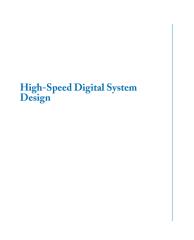 High-Speed Digital System Design - Justin Davis.pdf