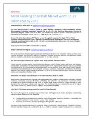 Metal Finishing Chemicals Market.pdf