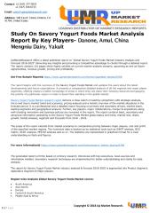 Study On Savory Yogurt Foods Market.pdf