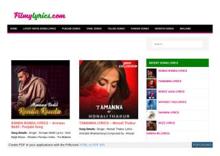 Latest Movie Songs Lyrics, Hindi Movie Songs Lyrics And Video at FILMYLYRICS.COM (2).pdf