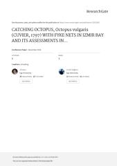CATCHING OCTOPUS, Octopus vulgaris (CUVIER, 1797) WITH FYKE NETS IN IZMIR BAY AND ITS ASSESSMENTS IN MANAGEMENT.pdf
