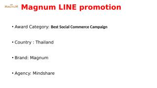 Thailand_Magnum LINE Promotion.pptx