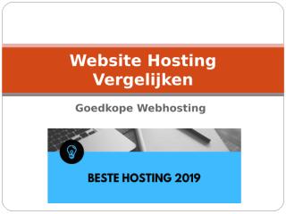 Goedkope Webhosting.ppt