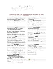 Info Computer Profile Summary.doc